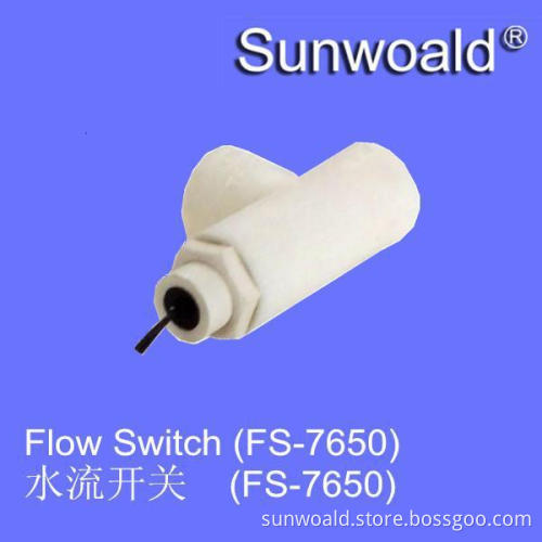 Water pump plastic magnetic flow switch